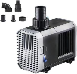 Pond Filter Pump (55W 3000L/h), Submersible Water Pump for Aquarium Fish Tank, Garden Fountain Filter System 220V