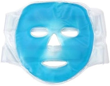 Bramble - Cooling Full Face Gel Masks - Reusable Hot & Cold Compress Pack for Migraine Stress Relief Relaxation