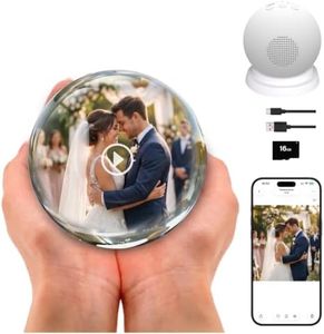 Memory Orb Video Player, 3.15’’ Crystal Memory Sphere Ball 3D Memory Pear