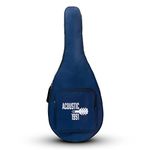 Acoustic Guitar Bag Acoustic Dust Cover Soft Guitar Bag Dustproof Guitar Cover Gig Bag for Acoustic Classical Guitars (Blue)