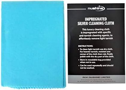 Nushine Impregnated Silver Cleaning Cloth - Large (44 x 31.5cm)