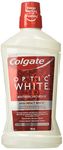 Colgate Optic White Mouthwash, Alcohol Free Icy Fresh Mint, 946 mL