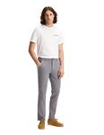 Dockers Men's Smart 360 Flex Alpha Slim Pants, Burma Grey, 42W / 34L