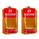 Renshaw Teddy Bear Brown Ready to roll icing 500g (2 x 250g Packets)