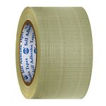 VCR Cross Filament Tape - 45 Meters in Length - 72mm / 3" Width - 8 Roll Per Pack - Strong tape for Packing Heavy Items, Durable in Nature, Used for Heavy Industrial Goods Packing.