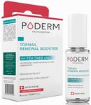 PODERM - FUNGAL NAIL INFECTION TREATMENT BOOSTER for fungal nail infections that are difficult to treat - Halves the treatment time - Professional foot/hand treatment - Quick & easy - Swiss Made