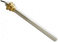 Jpshop Ignition Resistor for Pellet Stoves, 250W 153 mm/143 mm, Diameter 9.9 mm, Thread 3/8 Inch, for Klover - MBZ - Laminox - Palazzetti