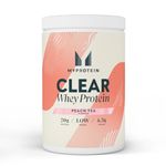 Myprotein Clear Whey Protein Isolate Powder - Peach Tea - 488g - 20 Servings - Cool and Refreshing Whey Protein Shake Alternative - 20g Protein and 4g BCAA per Serving