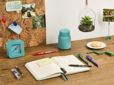 PILOT Frixion Ball Erasable Rollerball Pen Set, Black, Medium Tip, 5-Pack