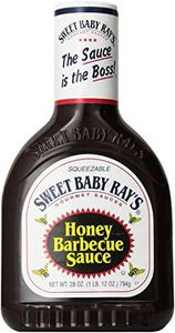 SWEET BABY RAY'S Honey Barbecue Sauce Bottle, 28 oz