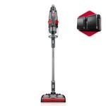 Hoover ONEPWR WindTunnel Emerge Pet+ Cordless Lightweight Stick Vacuum with All-Terrain Dual Brush Roll, 2 Batteries Included, BH53603VE, Silver