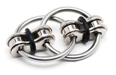 Fidgetland Little Fella - As Seen on Shark Tank - ADHD/ADD, Stress & Anxiety, Bike Chain Fidget,