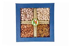 Nature Vit Dry Fruits Combo Gift Pack, 400G (Cashew, Almond, Pistachios, And Raisins) - Healthy Gift Hamper Every Occasion, Diwali Gift Pack Family, Corporate Office Gifts Combo, Deepawali Pack