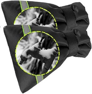 Outdoor Faucet Cover for Winter - Pro 7.1"W x 9.8"H - 2 Pack Outdoor Water Faucet Cover Socks for Winter Freeze Protection Pipe Insulation Reusable Waterproof Insulated Spigot backflow Cover