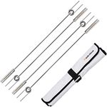 Solo Stove for Fire Pits Sticks | Set of 4 with Protective Casing, Stainless Steel, Great for Roasting Marshmallows and Hot Dogs, Marshmallow Sticks, Fire Pit Accessories, Length: 91,5 cm