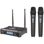 KAM KWM1920 TWIN UHF MULTI CHANNEL RADIO MICROPHONE SYSTEM