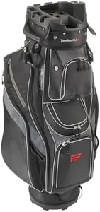 Founders Club 4th Generation Club Lock Organizer Golf Cart Bag for Men with 14 Way Anti Rattle Divider Top- Free Snap On Rain Hood-Full Length Dividers (Gray)