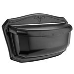 ARCHITECTURAL MAILBOXES 2541B-10 Villa Mailbox, Black