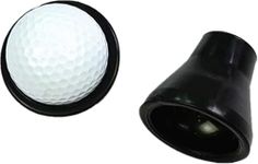 Golfoy Basics Golf Ball Retriever, Pick-Up Putter Sucker Grip Tool, Back Saver Golf Ball Grabber Suction Cup Portable Golf Rubber Sucker Accessories for Putters and Golfer (Black)