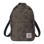 Carhartt Mini Backpack, Everyday Essentials Daypack for Men and Women, Duck Camo