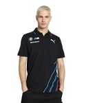 PUMA Men's BMW Team Polo Shirt, Anthracite, M