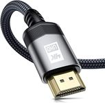 AviBrex 4K HDMI Cable 10M HDMI Lead 2.0 Braided High Speed 18Gbps Support 4K@60Hz 2K@144/165Hz ARC, HDR, 3D, Compatible TV, Blu-Ray, PS4/5, Xbox one, Projector, Soundbar, Sky q, PC, Monitor, Laptop