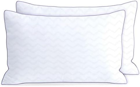 MOLCLCUY Bed Pillows Queen Size Set of 2,Hotel Collection Pillows for Side and Back Sleepers,Super Soft Down Alternative Microfiber Filled Pillows