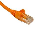 World of Data - 3m Network Cable (ORANGE) - CAT5e (enhanced) - RJ45 - Ethernet - Patch - LAN - Router - Modem - 10/100 - Lead 10 PACK