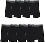 Fruit of the Loom Men's Coolzone Boxer Briefs (Assorted Colors), 7 Pack - Black, X-Large