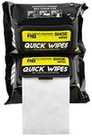 Shoe wipes 2 Pack 60 Pcs Sneaker Wipes Cleaner Quick Wipes Disposable Travel Portable Removes Dirt Stains