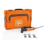 Fein MultiMaster MM300 Plus Start Oscillating MultiTool Set with QuickIn and Metal Drive Head for High Load Capacity - 250 W, StarlockPlus Tool Mount - 72297264090