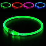 Led Dog Collar, BSEEN USB Rechargea