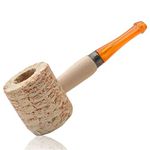 KYSUN 2 pcs Mini Classic Natural Corn Cob Tobacco Smoking Pipe