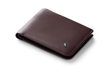 Bellroy Hide & Seek, Slim Leather Wallet, RFID Editions Available (Max. 12 Cards and Cash) - DeepPlum