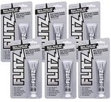 Flitz BP 03511-6A-6PK Metal, Plastic and Fiberglass Polish Paste, 1.76-Ounce Blister Tube, 6-Pack