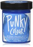 Jerome Russell Punky Colour Semi Permanent Conditioning Hair Color, Lagoon Blue, Pack of 3), 100ml