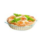 SinHi Glass Pie Pan Mini, Glass Pie
