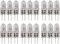 24 pcs Halogen JC Type Light Bulb G4 Base 12V 10W Watt