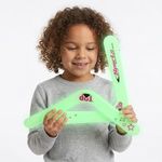MALLEXO Glowing Lightning V Shape Boomerang Toy for Kids 3+ & Adults | Returning Flying Spinner Rotating Spinner Outdoor Sports Game Toy for Boys | Girls Birthday Gift for Children Fun Activity Items