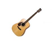 Dreadnought Left Hand Acoustic Guitar Natural: Acoustic Guitar