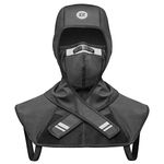 ROCKBROS Men's Balaclava Ski Mask Windproof Thermal Fleece Full Face Mask Warm Hood Winter Gear Cycling Motorcycle for Men Black