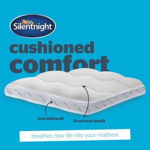 Silentnight Airmax 800 Double Mattress Topper – Breathable Comfort