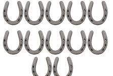 MIDWEST CRAFT HOUSE Small CAST Iron Horseshoes • Crafts Home DÉCOR, Horseshoe/Horse Shoe, Small Tiny NIKNAK - Pack of 10 3" x 3 1/2"