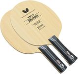 Butterfly SK Carbon Table Tennis Blade - TAMCA 5000 Carbon Fiber Blade - Professional Table Tennis Blade - Available in FL and ST Shakehand Handle Styles - Made in Japan