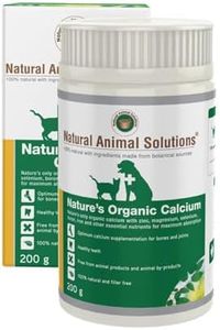 Natural Animal Solutions Solutions Organic Calcium 200 g,