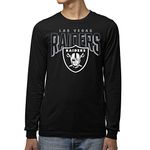 Junk Food Clothing x NFL - Bold Logo - Long Sleeve Fan Shirt for Men and Women - Officially Licensed NFL Apparel