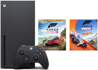 Xbox Series X – Forza Horizon 5 Bundle – Includes Forza Horizon 5 Premium Edition – 1TB SSD Gaming Console – 4K Gaming – 4K Streaming – Carbon Black