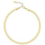 NUZON Gold Choker Necklaces for Wom