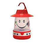 Time Concept Smile LED Lantern - USA - Portable Night Light Camping Lantern for Kids