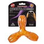 Play Strong SCENT-SATION Trident 5" / Dog Toys For Aggressive Chewers | Dog Chew Toy | Indestructible Dog Toys |Chew Toys For Aggressive Dogs | Interactive Dog Toy / Peanut Butter Flavor